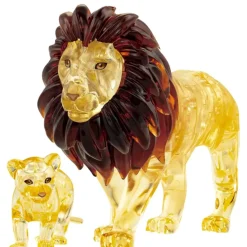 Crystal Puzzle : Lion & Cub (55)