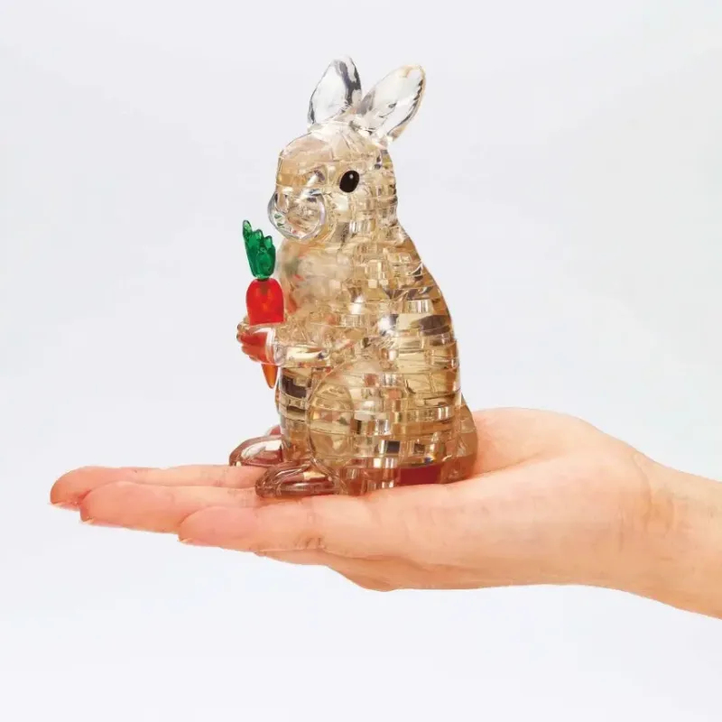 Crystal Puzzle : Rabbit - Brown (41)