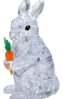 Crystal Puzzle : Rabbit - Clear (41)