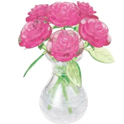 Crystal Puzzle : Six Roses - Pink (47)
