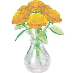 Crystal Puzzle : Six Roses - Yellow (47)