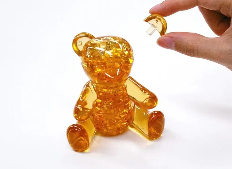 Crystal Puzzle : Teddy Bear - Brown (41)