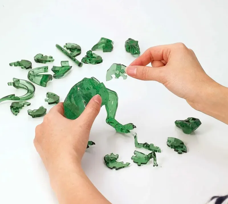 Crystal Puzzle : T-Rex - Green (49)