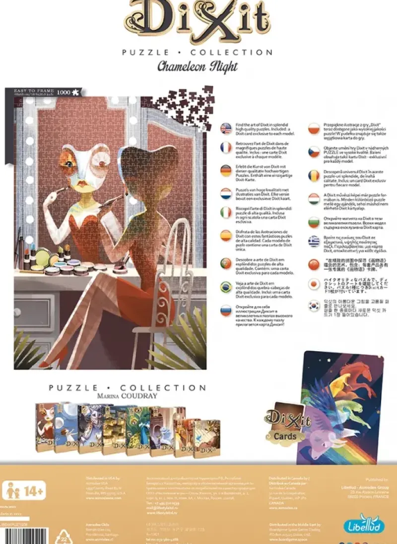Övriga Dixit Puzzle Collection: Chameleon Night (1000)