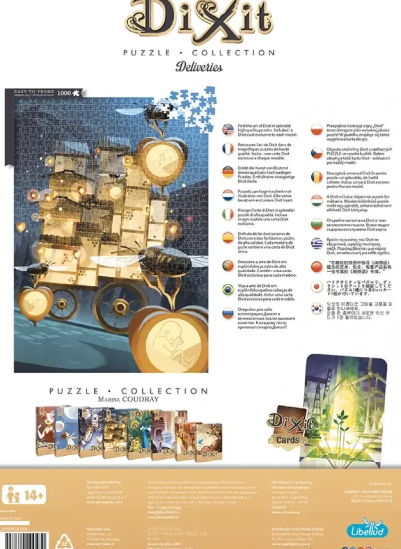 Övriga Dixit Puzzle Collection: Deliveries (1000)