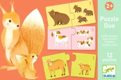 Övriga Djeco: Puzzle Duo - Baby Animals (24)