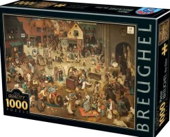 D-Toys : Brueghel the Elder - The Fight Between Carnival and Lent (1000)