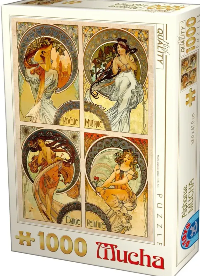 D-Toys : Mucha - Arts (1000)