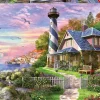 Educa : Dominic Davison - Lighthouse at Rock Bay (1000)