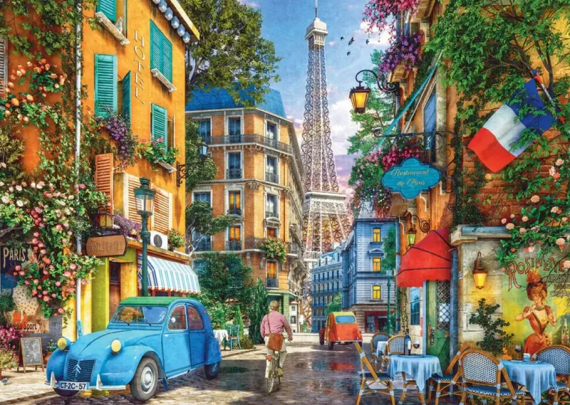 Educa : Dominic Davison - The Old Streets of Paris (4000)