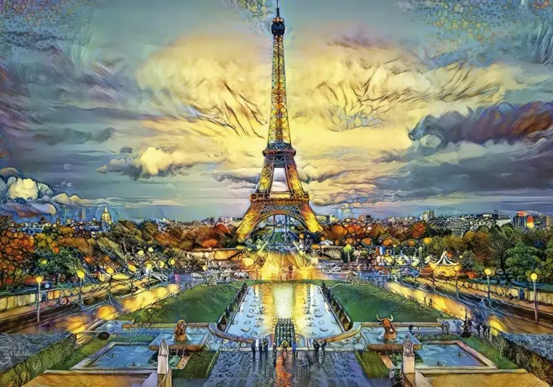 Educa : Eiffel Tower (500)