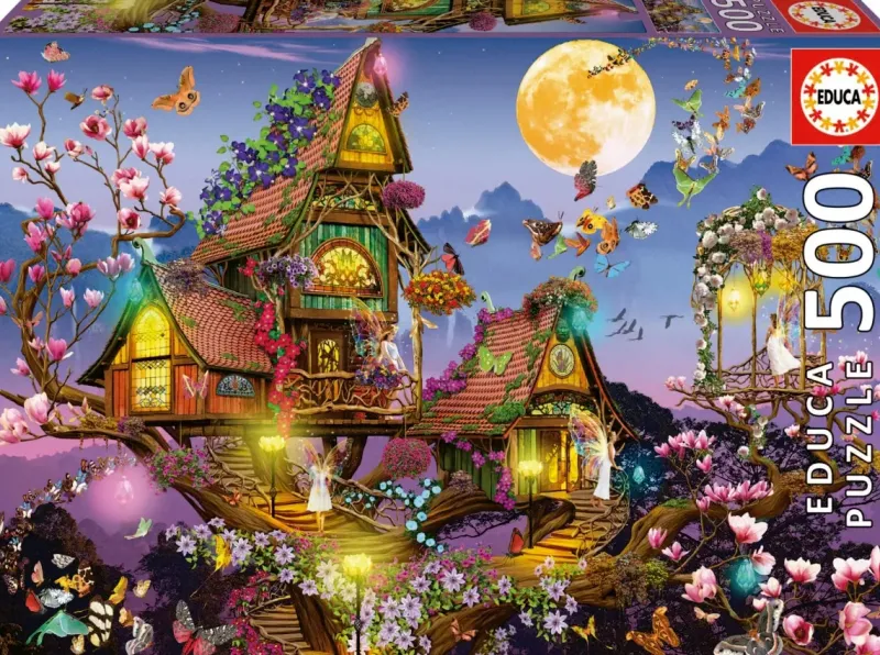 Educa : Garry Walton - Fairy House (500)