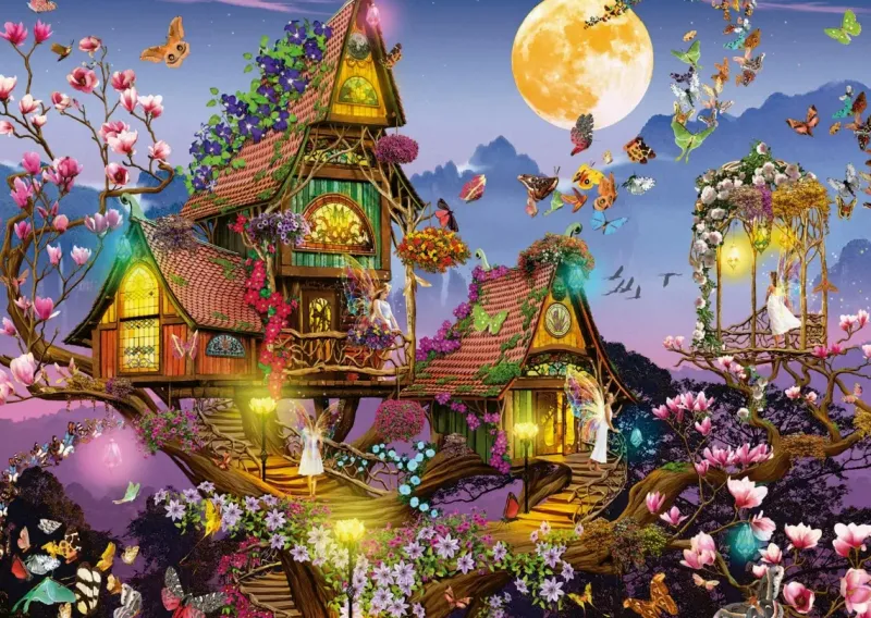 Educa : Garry Walton - Fairy House (500)