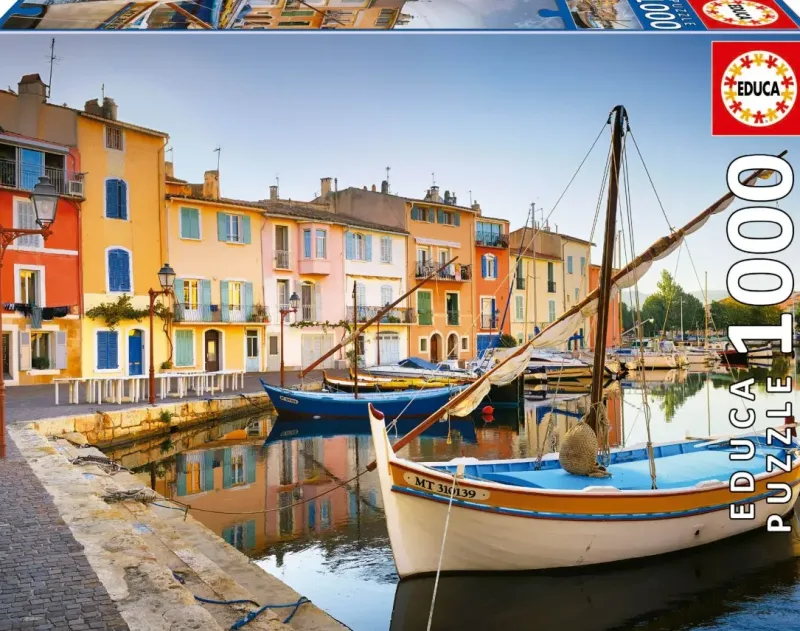 Educa : Harbour in Martigues, Provence (1000)