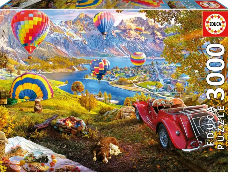 Educa : Hot Air Balloon Valley (3000)