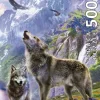 Educa : Jan Patrik Krasny - Wolves In the Rocks (500)