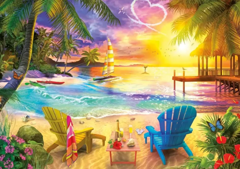 Educa : Love Beach (1000)