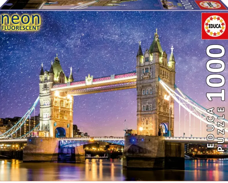 Educa : Tower Bridge, London - Neon (1000)
