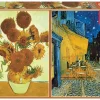 Educa : Vincent Van Gogh - Sunflowers + Caffé Terrace at Night (2 x 1000)