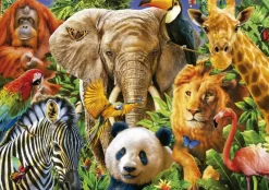 Educa : Wild Animal Collage (500)