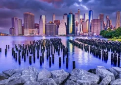 Enjoy : Cloudy Sky Over Manhattan, New York (1000)