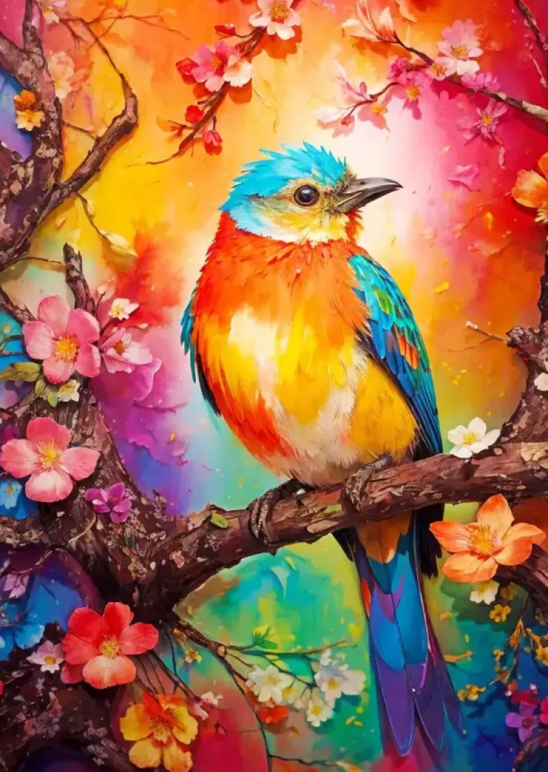 Enjoy : Colorful Birdie (1000)