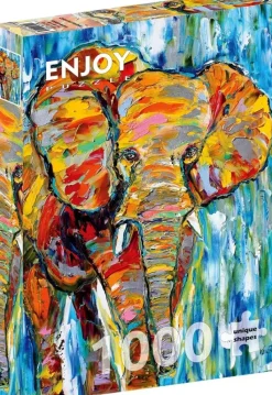 Enjoy : Colorful Elephant (1000)