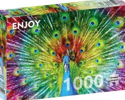 Enjoy : Colorful Peacock (1000)
