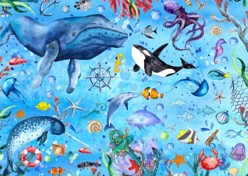 Enjoy : Deep Blue Sea (1000)