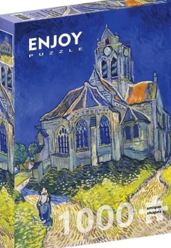 Enjoy : The Church in Auvers-sur-Oise, Vincent Van Gogh (1000)