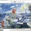 EuroGraphics : Chagall - View of Paris (1000)
