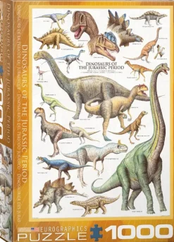 EuroGraphics : Dinosaurs of the Jurassic Period (1000)
