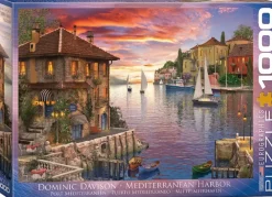 EuroGraphics : Dominic Davison - Mediterranean Harbor (1000)