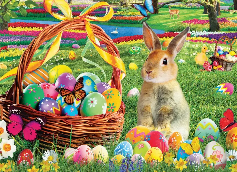 EuroGraphics : Easter Garden (1000)