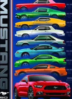 EuroGraphics : Ford Mustang - 50 Years (1000)
