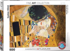 EuroGraphics : Klimt - The Kiss (Detail) (1000)