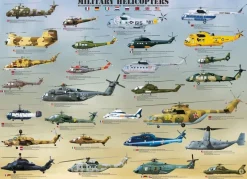 EuroGraphics : Large Pieces - Military Helicopter (500)