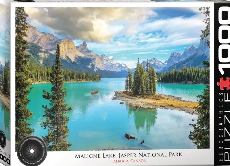 EuroGraphics : Maligne Lake, Alberta (1000)