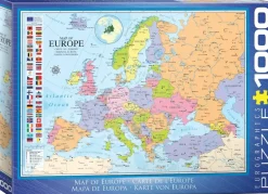 EuroGraphics : Map of Europe (1000)