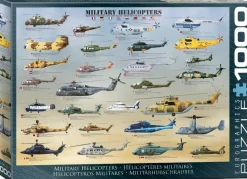 EuroGraphics : Military Helicopters (1000)