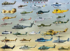 EuroGraphics : Military Helicopters (1000)