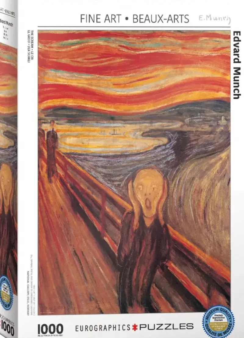 EuroGraphics : Munch - The Scream (1000)