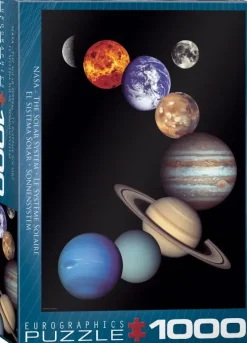 EuroGraphics : NASA - The Solar System (1000)
