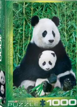 EuroGraphics : Panda and Baby (1000)