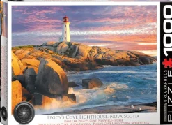 EuroGraphics : Peggy's Cove Lighthouse. Nova Scotia (1000)