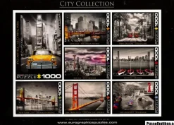 EuroGraphics : San Francisco - Golden Gate Bridge (1000)