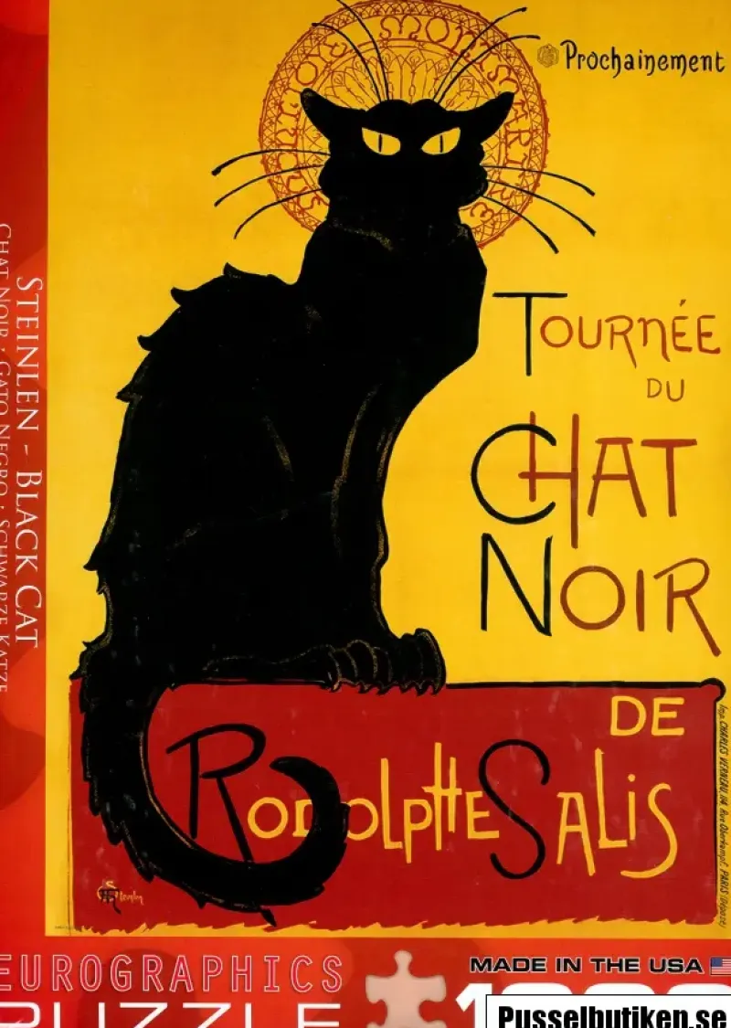 EuroGraphics : Steinlen - Black Cat (1000)