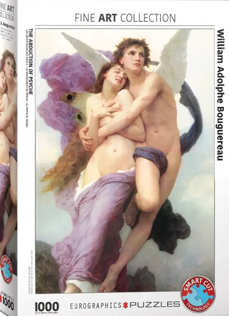 EuroGraphics : William Adolphe Bouguereau - The Abduction of Psyche (1000)