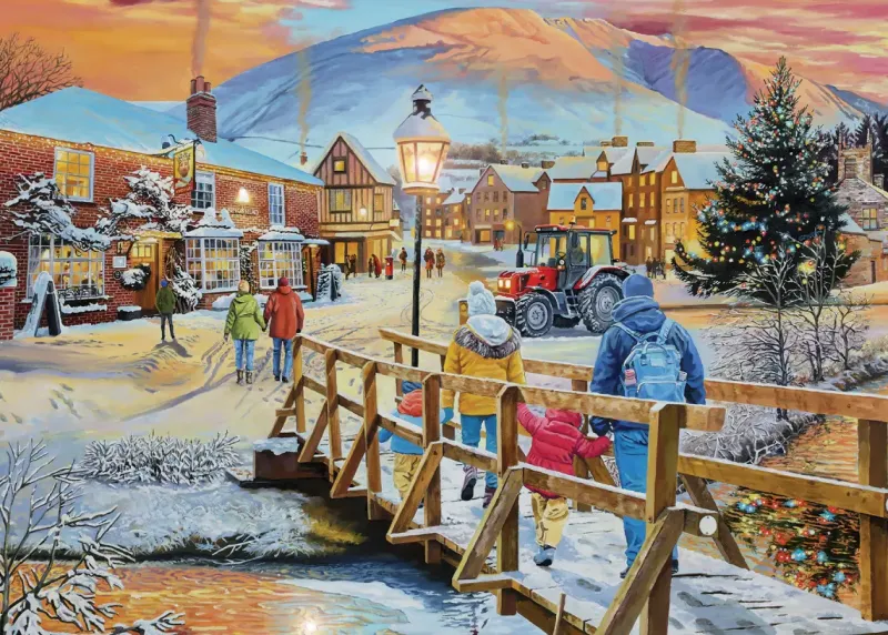 Jumbo Falcon: A Festive Stroll (1000)