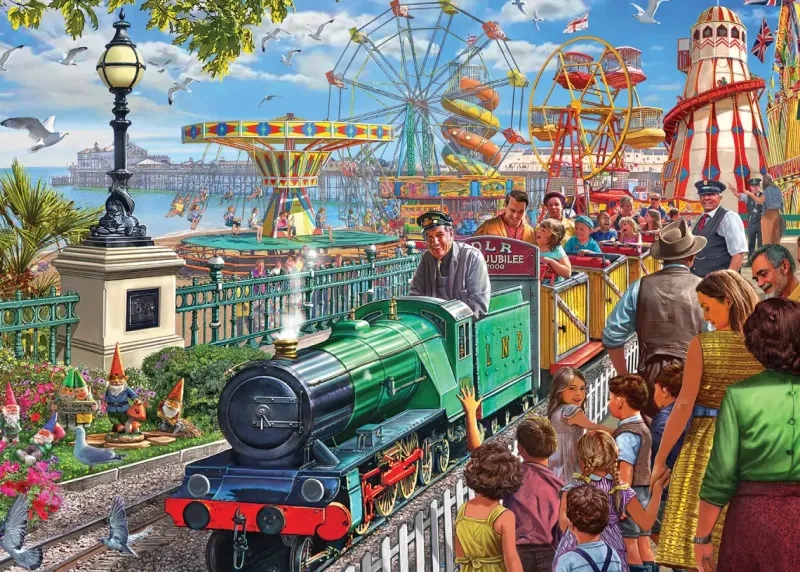 Jumbo Falcon: Steve Crisp - Fun at the Seaside (1000)